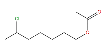 6-Chloroheptyl acetate